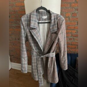 Lovers & Friends Two-Toned Blazer Dress